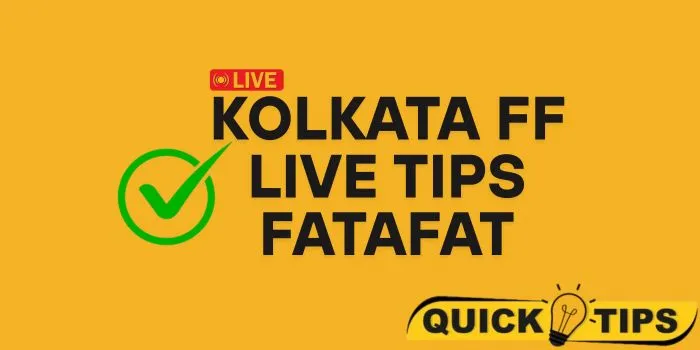Kolkata Fatafat Tips